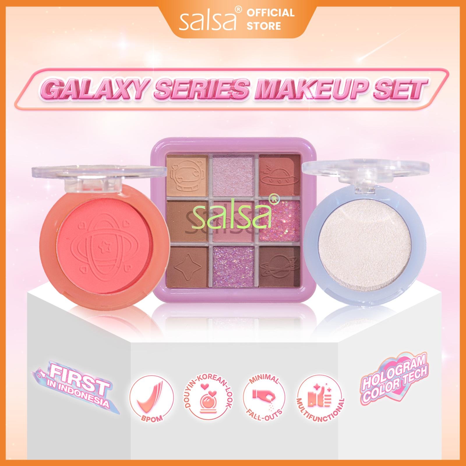 SALSA Galaxy Series Makeup Set - Eyeshadows Palette