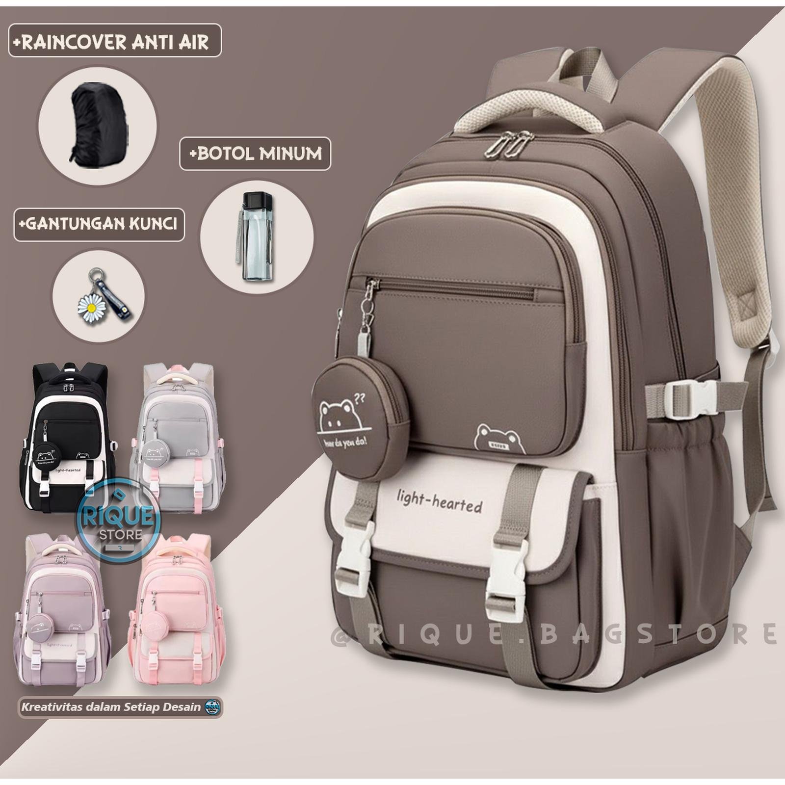 TAS RANSEL SEKOLAH ANAK PEREMPUAN SD