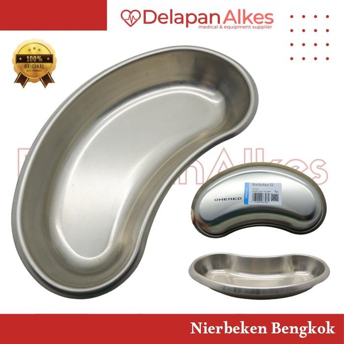 OneMed Nierbeken SS Kom Bengkok 20cm Stainless Steel