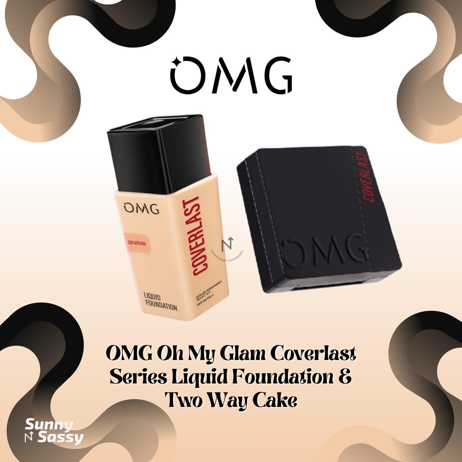 OMG Oh My Glam Coverlast Series / Liquid Foundation