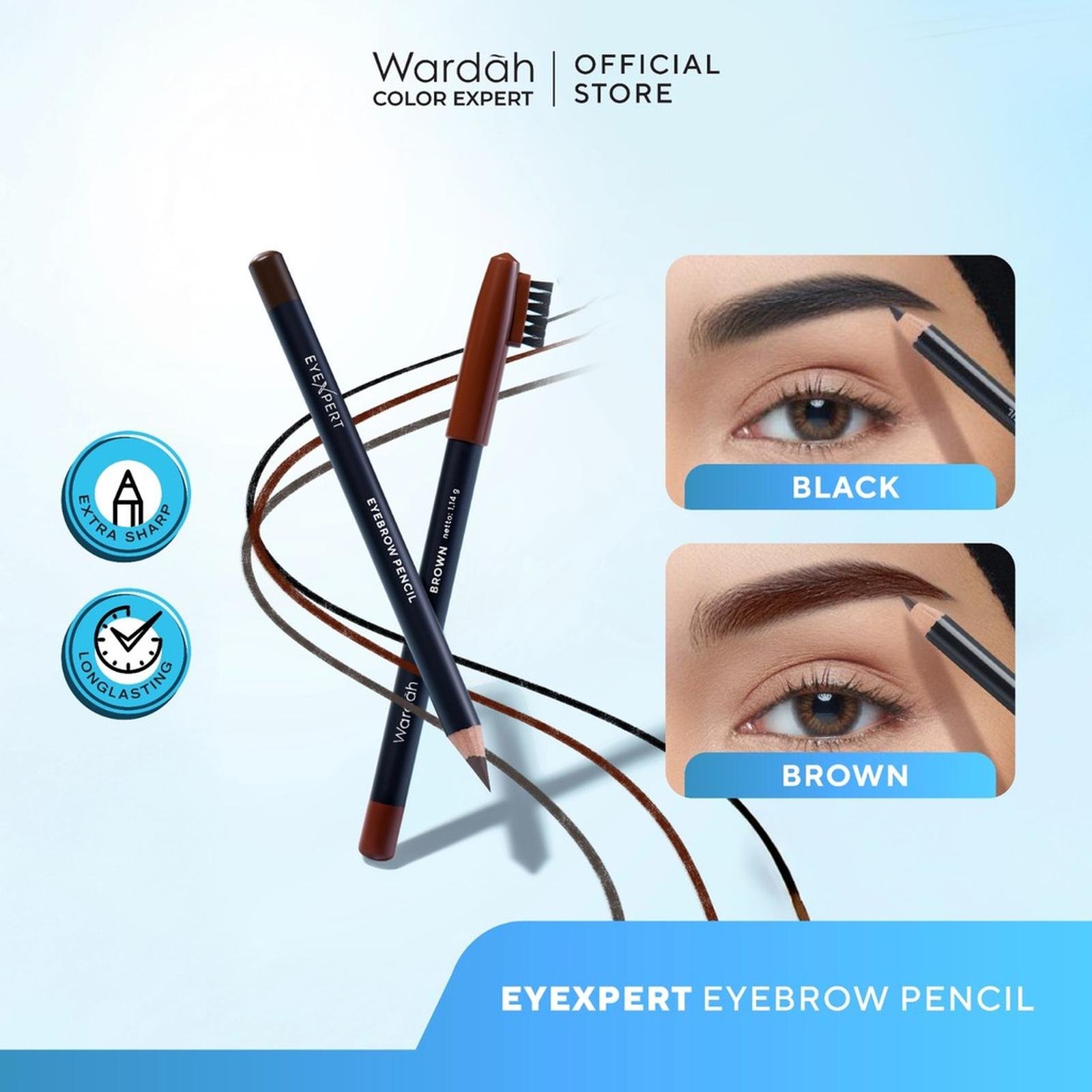 Wardah EyeXpert Eyebrow Pencil