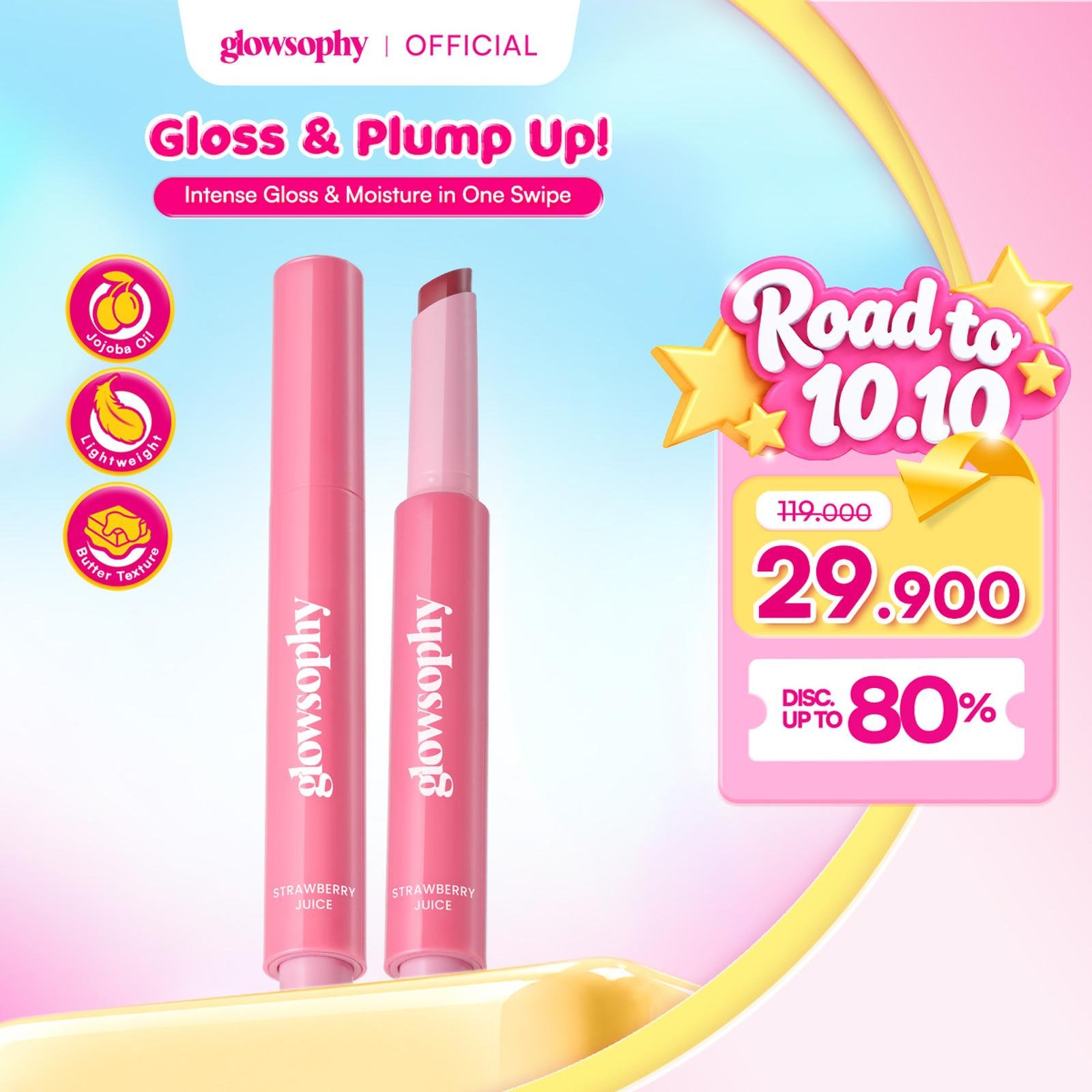 Glowsophy Color Crush Juicy Tinted Lip Balm 2gr
