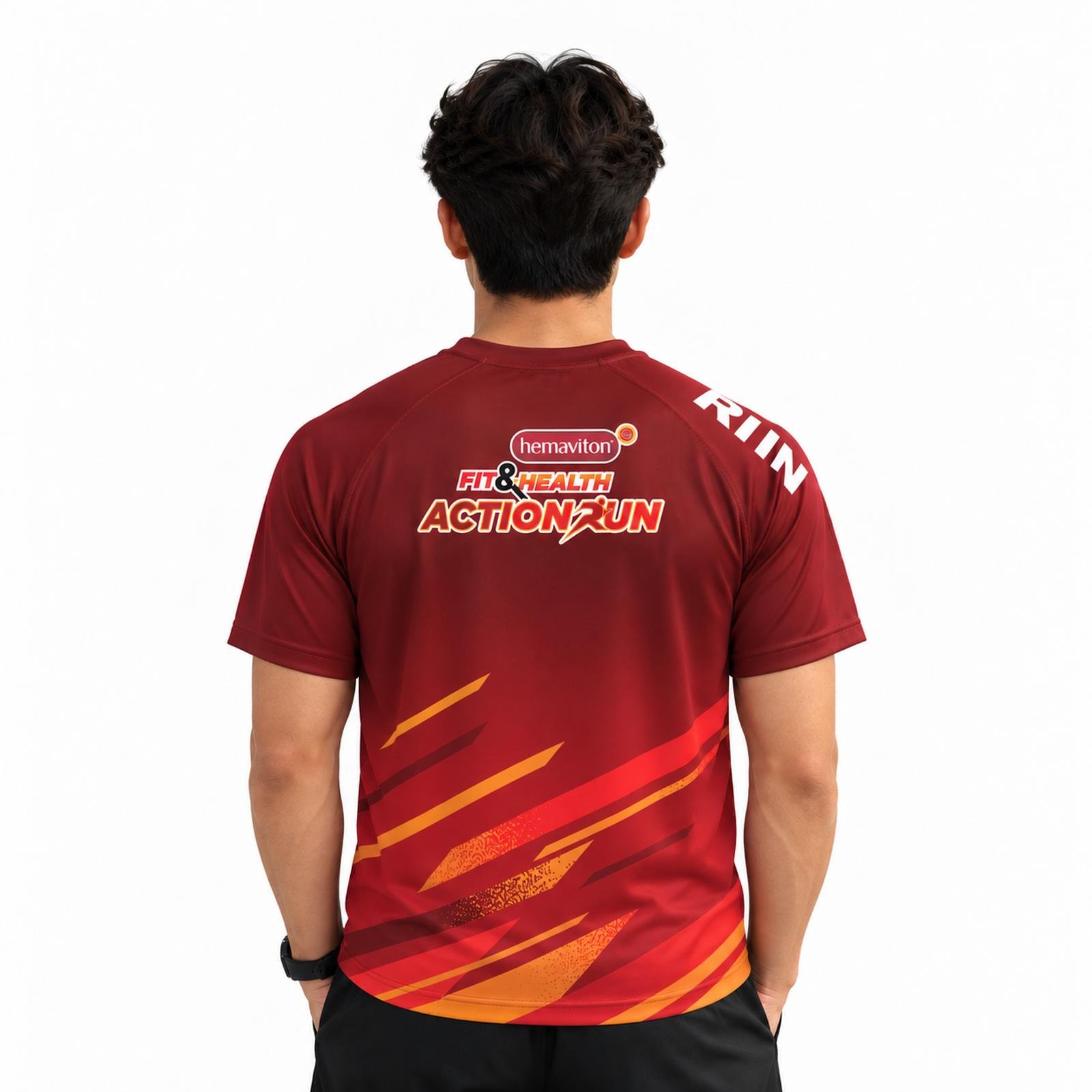 TAGS Running Jersey Hemaviton x Mills Action - M