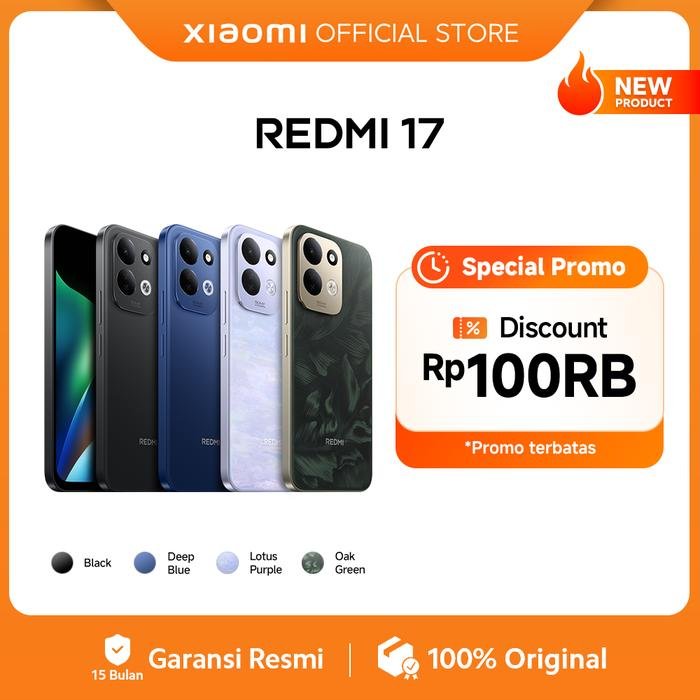 Xiaomi REDMI 17 (4GB/128GB) (6GB/128GB) (6GB+256GB) |