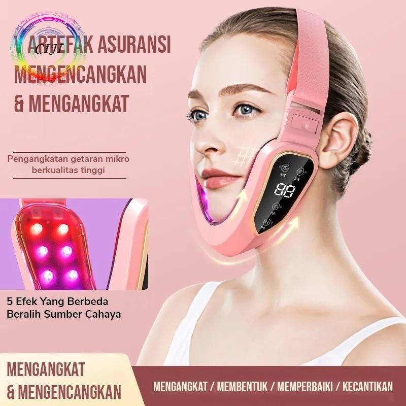 Ciji Vshape Slimming Face Electric Penirus Pipi Wajah Dagu