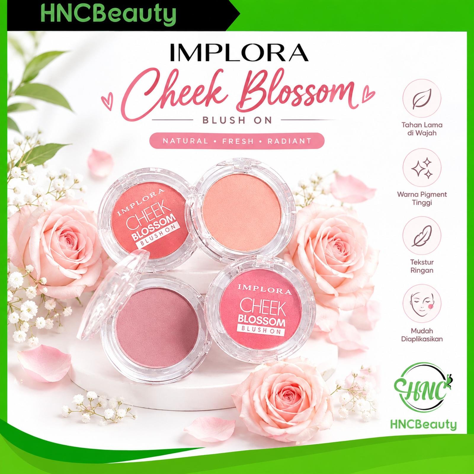IMPLORA Cheek Blossom Blush On