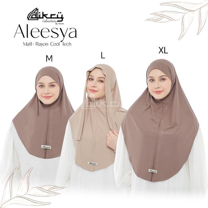 Dikry Collection - Aleesya Khiban Rayon Cooltech | Hijab Instan Tali Rayon