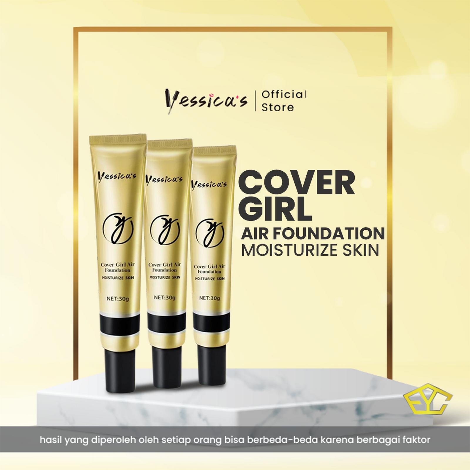 Yessica's Waterproof Foundation Cover Girl Air Moisturize Skin